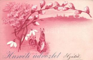 1899 Easter, litho