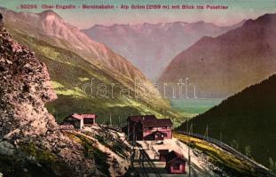 Oberengadin, Berninabahn, Alp Grüm, Puschlav / train