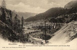 Albula Railway, Landwasserviadukt, Schmittentobelviadukt, Alvaneu Bad / viaducts