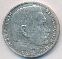 Német 3. Birodalom 1939A 2M Ag "Hindenburg" T:2- polírozott
German Third Reich 1939A 2 Mar...