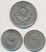Szovjetunió 1929. 20k Ag + 1933-1935. 10k Cu-Ni (2x) T:2,2-
Soviet Union 1929. 20 Kopeks Ag + 1933-1...