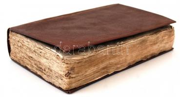 Somosy János: Keresztyén hittudomány. I.kötet.  S. Patakon, 1836, Nádaskay András. Modern egészbőr k...