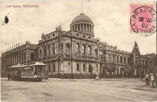 Melbourne, Law Courts, tram