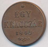 1848. 1kr Cu T:2,2-