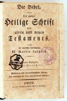 D. Martin Luthers: Die Bibel oder die ganze heilige Schrift des alten und neuen Testaments. Hulle, 1...