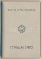 1972. 2f-10Ft 9klf "Magyar Népköztársaság" forgalmi érméi vajszínű műbőrtokban T:1
Adamo F...