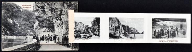 Kazán-szoros / gorge, leporello (r)