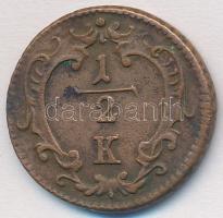 Ausztria 1764.(ND) 1/2Kr Cu Mária Terézia T:2- Austria 1764.(ND) 1/2 Kreuzer Cu Maria Theresia C:VF Krause KM# 1985