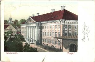 Tartu, Dorpat; University