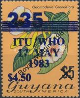 WHO Overprinted stamp, Egészségügyi világszervezet (WHO) felülnyomott érték