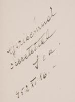 Balogh Ica: Kezdet és a vég közt... Versek. Bp., Halmy Györgyné. DEDIKÁLT! Kiadói papírkötés, kissé ...