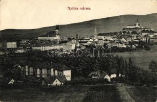 Nyitra, Látkép; Fürst Sz. kiadása / view