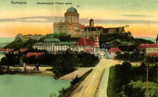 Esztergom, Főszékesegyház, Prímási palota, Buzárovits Gusztáv kiadás (EK)