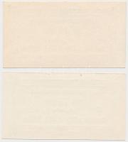 Kalocsa / Börtönpénz DN "Kiétkezési utalvány" 10Ft (2x) T:I,II hajtatlanok, egyiken nagyob...