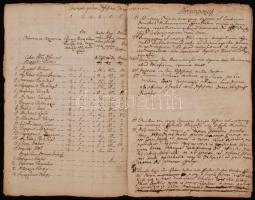 1768 Darnó (ma: Darnózseli) birtok összeírása a jobbágyok névsorával valamint további megjegyzésekke...