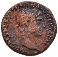 Római Birodalom / Róma / Traianus 99-100. As (11,16g) T:3 Roman Empire / Rome / Trajan 99-100. As "IMP CAES NERVA TRAIAN AVG GERM PM / TR POT COS IIII P P - S C - SPQR" (11,16g) C:F RIC II 434.