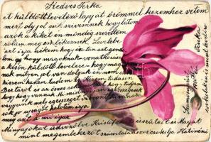 10 db vegyes motívum lap, üdvözlőlap, virág motívumú lap, benne néhány litho / 10 mixed greeting cards, flowers, including some litho