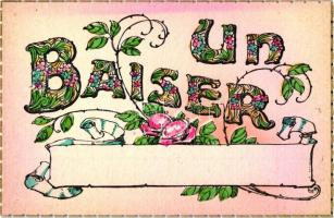 10 db vegyes motívum lap, üdvözlőlap, virág motívumú lap, benne néhány litho / 10 mixed greeting car...