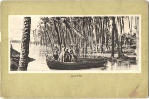 Egyptian folklore, boat (EB)