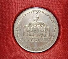 1865. "Országgyűlés megnyitása" emlékérem, díszdobozban T:2