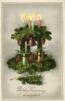 8 db RÉGI használatlan motívumlap; karácsony, húsvét, üdvözlő / 8 old unused motive cards; Christmas...