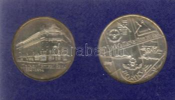 1974. "MNB" 50Ft+100Ft Ag T:BU Eredeti MNB plasztiktokban