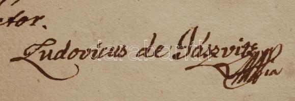 1806 A második sziléziai háborút (1744-1745) lezáró drezdai béke (1745) 3. cikkelyéről készült hitel...