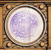 1917 Bp., A budapesti kéményseprő, pala- és cserépfedő, kútcsináló- és kályhás ipartestület által ki...