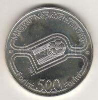 1981. "Labdarúgó VB" 500Ft Ag, tokban T:BU Csak 6000db!