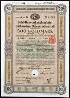 Németország / Weimari Köztársaság / Német 3. Birodalom 1928-1941. 4db részvény, közte Drezda 1928. &...