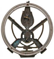 Olaszország DN "Gépesített gyalogság" fém sapkajelvény, az alakulat száma hiányzik (58mm) ...