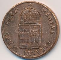 1848. 1kr Cu T:2,2-