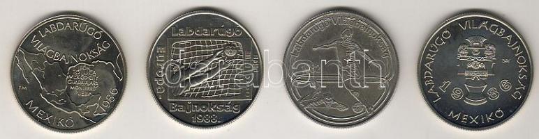 1982-88. "Labdarúgó VB" 100Ft 4db klf T:BU