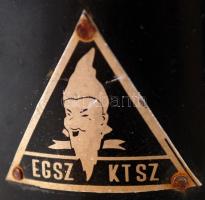 EGSZ KTSZ gyártmányú bakelitházas fotónagyító-gép, m: 42,5 cm