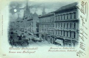 1899 Budapest VIII. Luther-Hof Litho