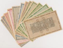 1946. 15db-os Adópengő tétel, mind klf változat T:vegyes