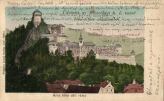 Árvaváralja, vár, Neumann József kiadása / castle