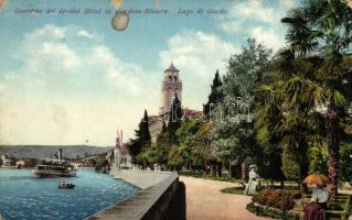 Gardone Riviera, Gardone del Grand Hotel, steamship (EK)