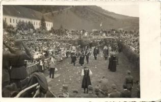 1940 Ditró, Gyergyóditró; Horthy, Horthyné, bevonulás / entry of the Hungarian troops, photo (Rb)