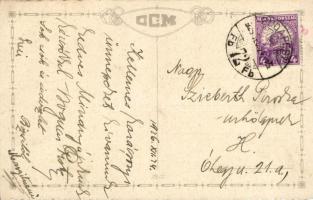 Angel, Art Deco Italian postcard CCM 2513 s: V. Castelli