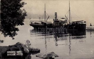 1905 Abbazia, SS Magyar, photo (fl)