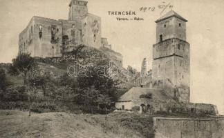 Trencsén, várrom / castle ruins