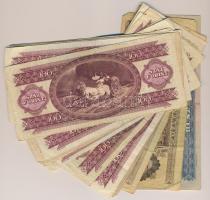 1975. 20Ft + 1986-1989. 50Ft (2x) + 1984-1993. 100Ft (22x) T:vegyes