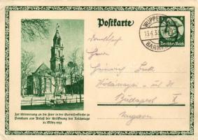 1933 Potsdam, Anlass der Eröffnung des Reichstags; church 6 Ga.