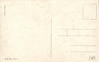 'His first big game' African scene, B.K.W.I. No. 954-7 s: R. Pick