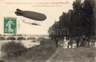 Sartrouville mit Zeppelin