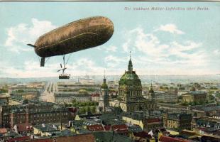 Berlin mit Militärluftballon