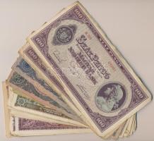 40db-os vegyes magyar pengő bankjegy tétel T:vegyes