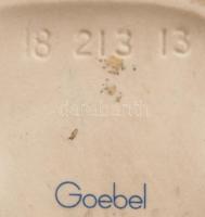 Goebel bisquit porcelán Beethoven büszt, jelzett, apró kopásnyomokkal, m: 12 cm