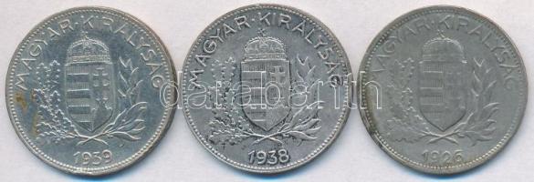1926-1939. 1P Ag (3xklf) T:2,2-